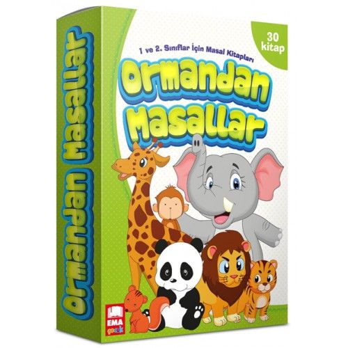 Kurye Kitabevi - Ormandan Masallar Dizisi 30 Kitap Takım