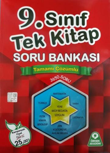 Kurye Kitabevi - KAMPANYA-Örnek Akademi 9. Sınıf Tek Kitap Tamamı Çözü