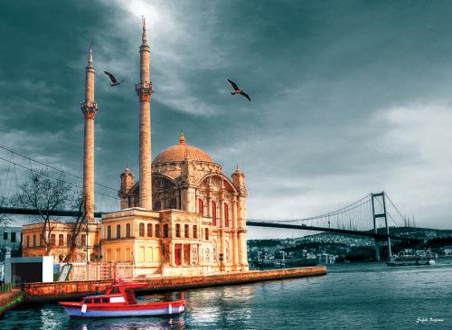 Kurye Kitabevi - Ortaköy Cami Nostalji (Puzzle 1000) 3171