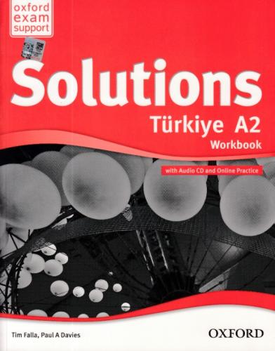 Kurye Kitabevi - Oxford Solutions Türkiye A2 Workbook