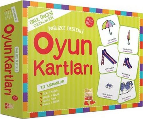 Kurye Kitabevi - Oyun Kartları-Zıt Kavramlar