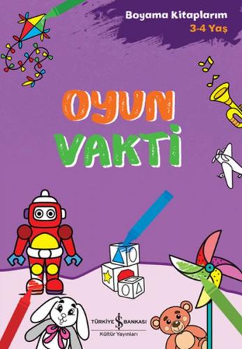 Kurye Kitabevi - Oyun Vakti - Boyama Kitaplarım 3-4 Yaş