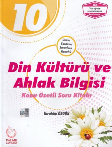 Kurye Kitabevi - Palme 10. Sınıf Din Kültürü ve Ahlak Bilgisi Konu Öze