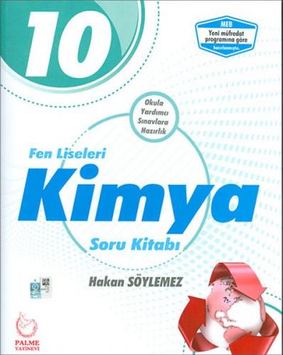 Kurye Kitabevi - Palme 10. Sınıf Fen Liseleri Kimya Soru Kitabı-YENİ