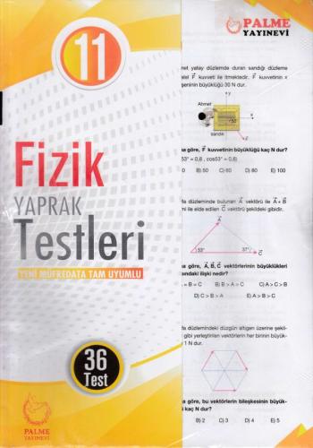 Kurye Kitabevi - Palme 11. Sınıf Fizik Yaprak Test Yeni