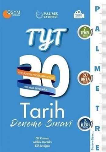 Kurye Kitabevi - Palme 2021 TYT Tarih 30 Deneme Sınavı