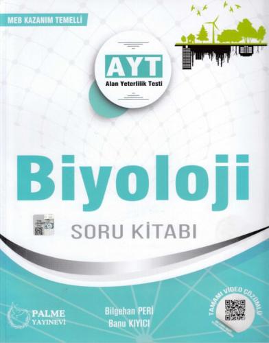 Kurye Kitabevi - Palme AYT Biyoloji Soru Kitabı-YENİ