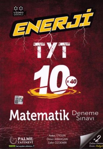 Kurye Kitabevi - Palme TYT Matematik Enerji 10 Deneme Sınavı