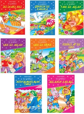 Kurye Kitabevi - Panda El Yazılı Set 8 Kitap