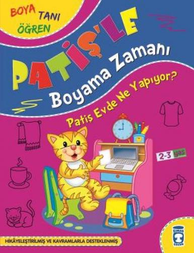 Kurye Kitabevi - Patiş Evde Ne Yapıyor-Patişle Boyama Zamanı