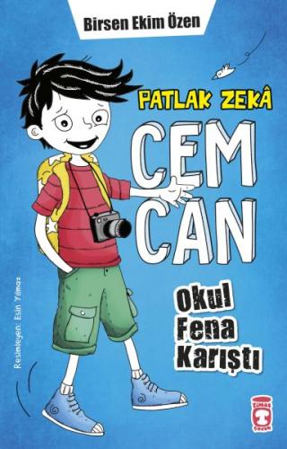 Kurye Kitabevi - Patlak Zekâ Cemcan - Okul Fena Karıştı (Fleksi Cilt)