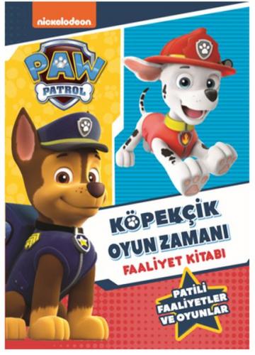 Kurye Kitabevi - Paw Patrol Köpekçik Oyun Zamanı Faaliyet Kitabı