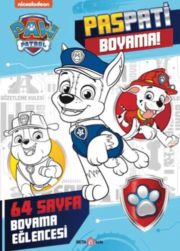 Kurye Kitabevi - PAW Patrol - Paspati Boyama Kitabı