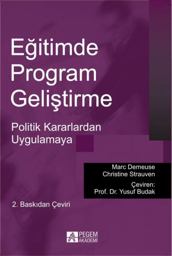 Kurye Kitabevi - Eğitimde Program Geliştirme Marc Demeuse