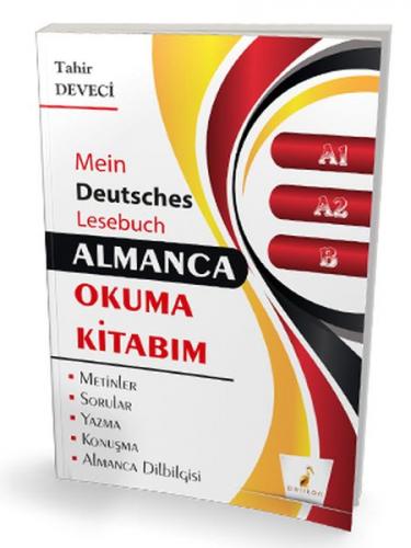 Kurye Kitabevi - Pelikan Almanca Okuma Kitabim A1-A2 - B Seviyesi