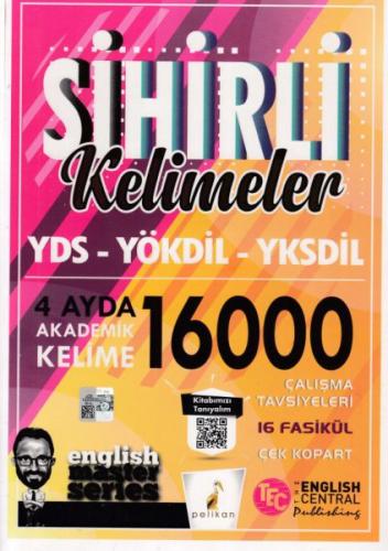 Kurye Kitabevi - Pelikan YDS YÖKDİL YKSDİL Sihirli Kelimeler 16000 Aka