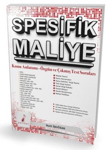 Kurye Kitabevi - Pelikan Spesifik Maliye Konu Anlatımı-Özgün ve Çıkmış