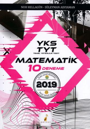 Kurye Kitabevi - Pelikan YKS TYT Matematik Yeni Nesil 10 Deneme-YENİ