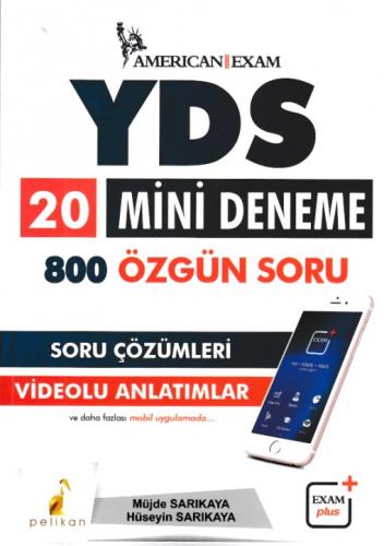 Kurye Kitabevi - Pelikan YDS Mini Deneme 800 Özgün Soru