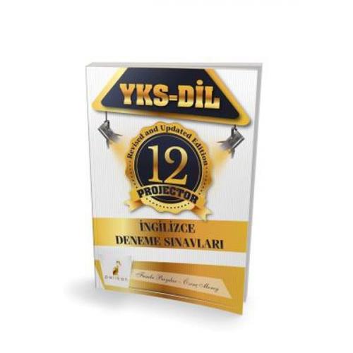 Kurye Kitabevi - Pelikan YKS-DİL İngilizce Projector 12 Deneme Sınavı