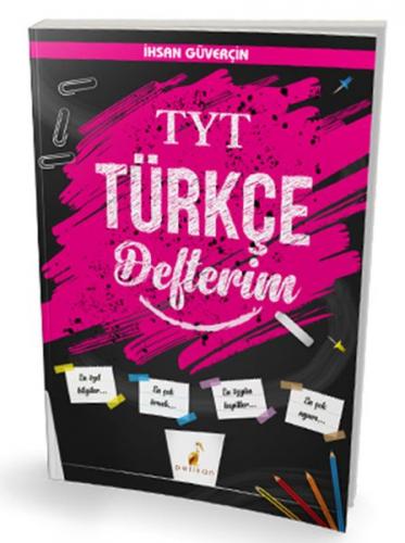 Kurye Kitabevi - Pelikan TYT Türkçe Defterim-YENİ