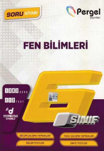 Kurye Kitabevi - Pergel 6. Sınıf Fen Bilimleri Soru Kitabı-YENİ