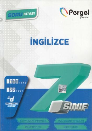 Kurye Kitabevi - Pergel 7. Sınıf İngilizce Soru Kitabı-YENİ