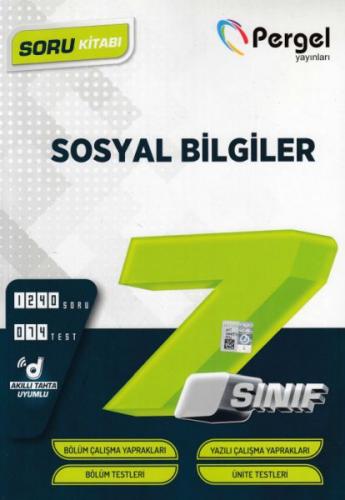 Kurye Kitabevi - Pergel 7. Sınıf Sosyal Bilgiler Soru Kitabı-YENİ