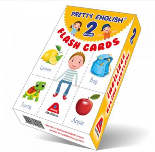 Kurye Kitabevi - Pretty English Flash Cards 2 Grade