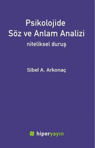 Kurye Kitabevi - Psikolojide Söz ve Anlam Analizi