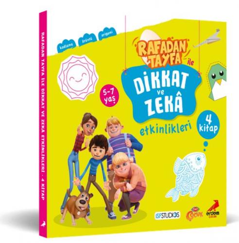 Kurye Kitabevi - Rafadan Tayfa ile Dikkat ve Zekâ Etkinlikleri-4 Kitap