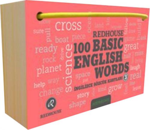 Kurye Kitabevi - Redhouse 100 Basic English Words 3 Narçiçeği