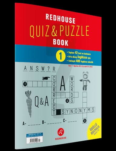 Kurye Kitabevi - Redhouse Quiz Puzzle Book Sayı 1