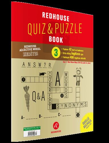 Kurye Kitabevi - Redhouse Quiz Puzzle Book Sayı 3