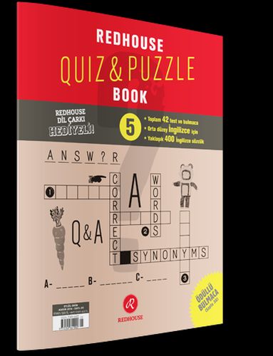 Kurye Kitabevi - Redhouse Quiz Puzzle Book Sayı 5