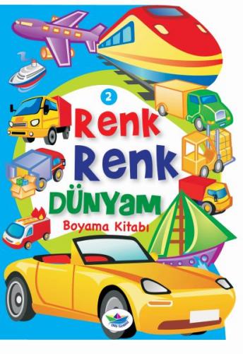 Kurye Kitabevi - Renk Renk Dünyam Boyama Kitabı - 2