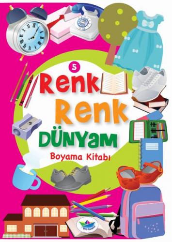 Kurye Kitabevi - Renk Renk Dünyam Boyama Kitabı - 5