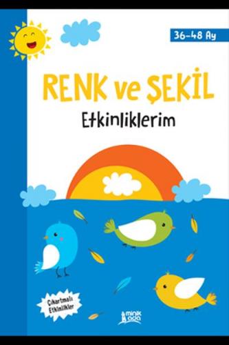 Kurye Kitabevi - Renk ve Şekil Etkinliklerim-36-48 Ay