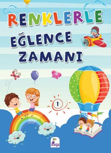 Kurye Kitabevi - Renklerle Eğlence Zamanı 1-Renkli Boyama