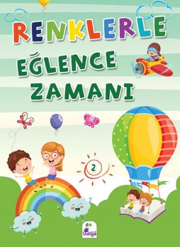 Kurye Kitabevi - Renklerle Eğlence Zamanı 2-Renkli Boyama