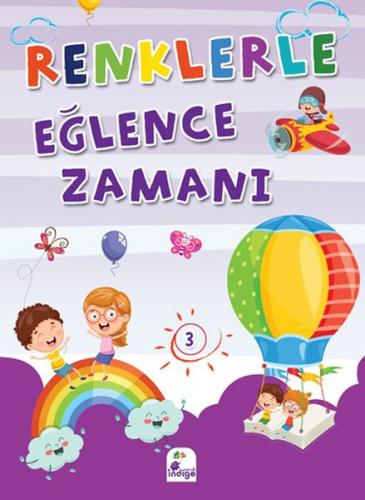 Kurye Kitabevi - Renklerle Eğlence Zamanı 3-Renkli Boyama