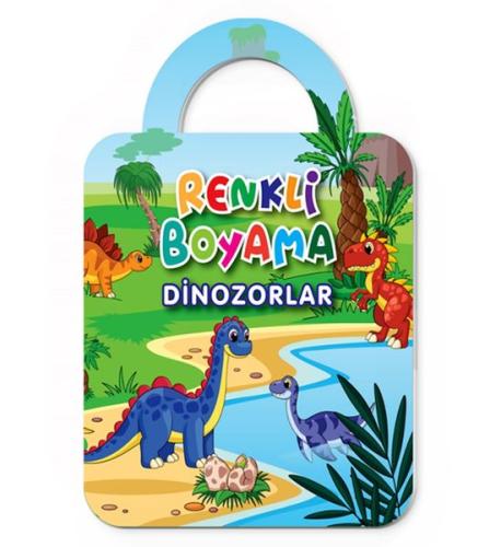 Kurye Kitabevi - Renkli Boyama-Dinozorlar