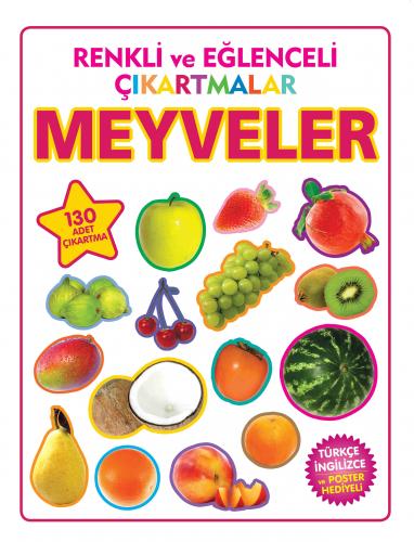 Kurye Kitabevi - Renkli ve Eğlenceli Çıkartmalar Meyveler