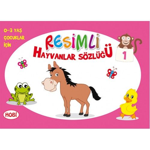 Kurye Kitabevi - Resimli Hayvanlar Sözlüğü-1