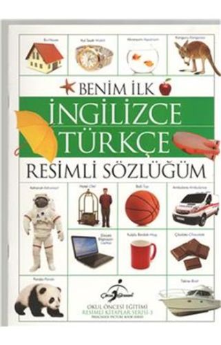 Kurye Kitabevi - Resimli Kitaplar 3 Benim İlk İngilizce Türkçe Resimli