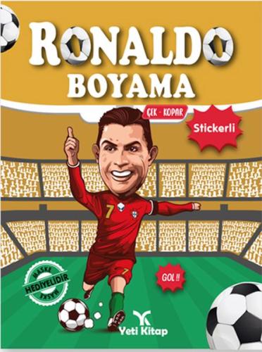 Kurye Kitabevi - Ronaldo Boyama Kitabı