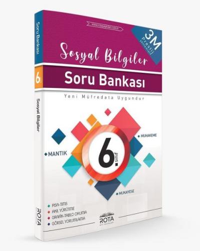 Kurye Kitabevi - Rota 6. Sınıf Sosyal Bilgiler Soru Bankası-YENİ