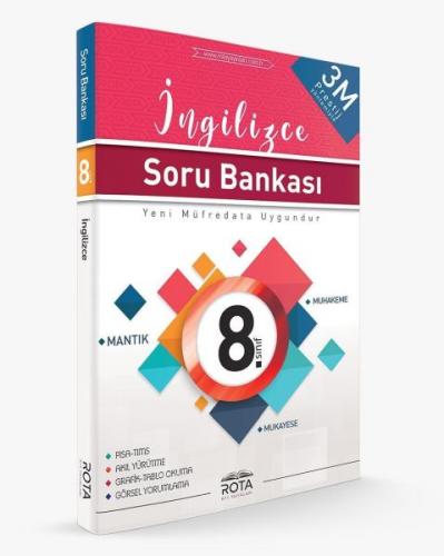 Kurye Kitabevi - Rota 8. Sınıf İngilizce Soru Bankası-YENİ