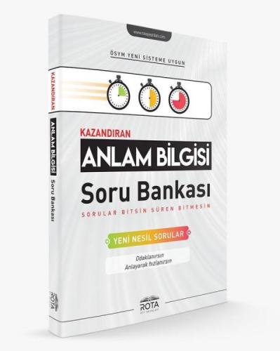 Kurye Kitabevi - Rota Anlam Bilgisi Soru Bankası-YENİ