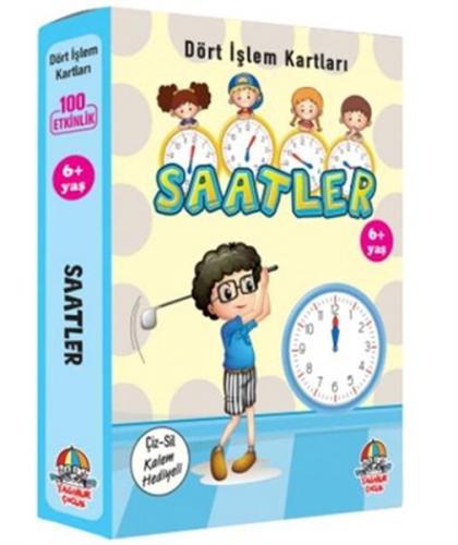 Kurye Kitabevi - Dört İşlem Kartları-Saatler 6+ Yaş